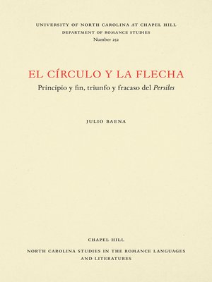 cover image of El círculo y la flecha